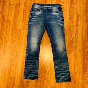 PRPS Paint Speckled “Demon” Denim Jeans